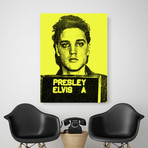 Elvis 1957 // Yellow (Paper Print: 16"W x 22"H)