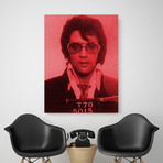 Elvis 1975 // Red (Paper Print: 16"W x 22"H)