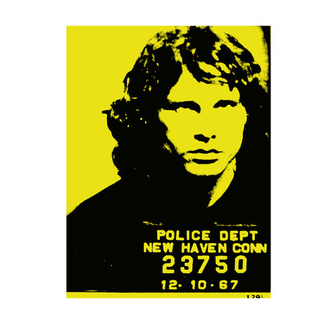 Jim 1967 // Yellow (Paper Print: 16"W x 22"H)