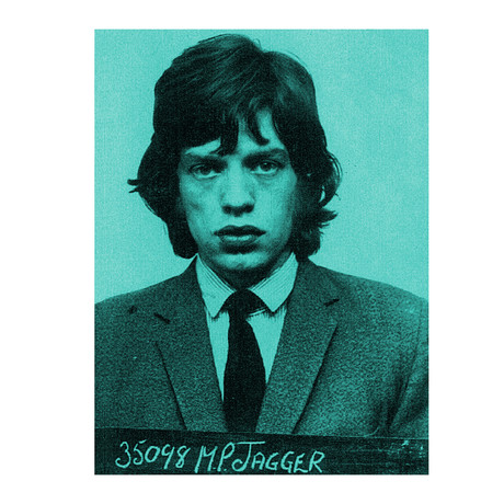 Mick 1964 // Green (Paper Print: 16"W x 22"H)