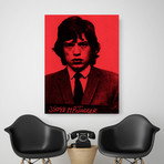 Mick 1964 // Red (Paper Print: 16"W x 22"H)