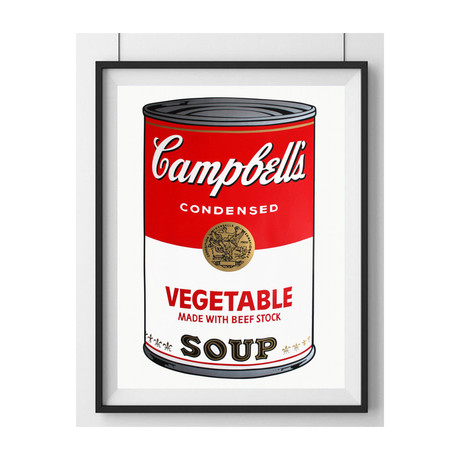 Vegetable Soup (Paper Print: 16"W x 22"H)