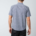 Key Largo Short-Sleeve Button-Down Shirt // Indigo (L)