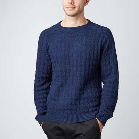 Relief Knit // Navy (XS)
