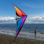 E3 Dual Line Framed Sport Kite + Waist Pouch (Spectrum)