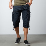 Cargo Capris // Navy (32)