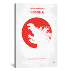 Godzilla (1954) (26"W x 18"H x 0.75"D)