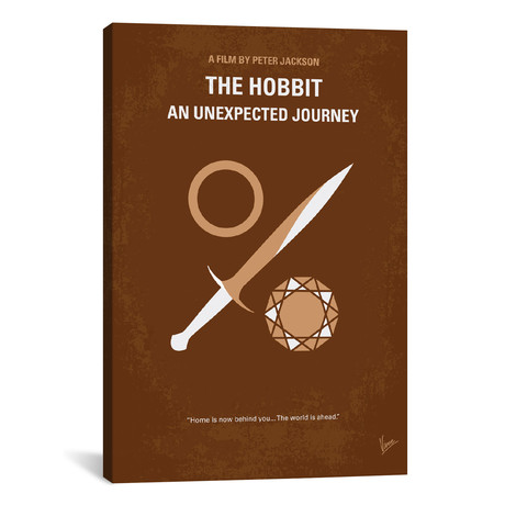 The Hobbit: An Unexpected Journey (18"W x 26"H x 0.75"D)