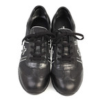 Leather + Mesh Lace-Up Sneaker // Black (Euro: 41)