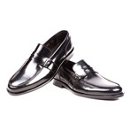 Patent Leather Penny Loafer // Black (Euro: 41)