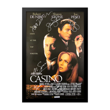 Casino Signed Movie Poster