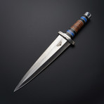 D2 Micarta Blue Lapis Roman Dagger