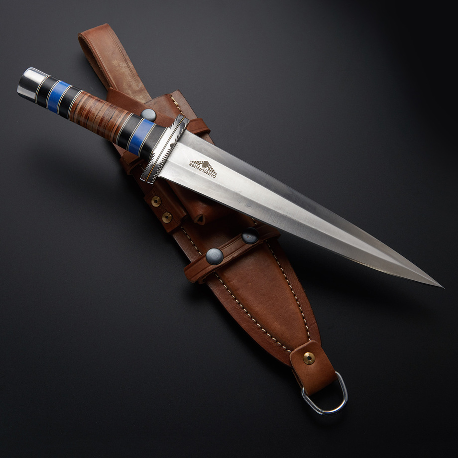 Gunslinger Knives Damascus & D2 Push Daggers Touch of Modern