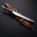 D2 Rosewood + Micarta Gladius Dagger