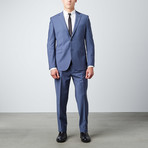 6 Drop Slim Fit Suit // Light Blue (Euro: 44)