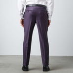 6 Drop Slim Fit Suit // Purple (Euro: 44)