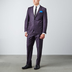 6 Drop Slim Fit Suit // Purple (Euro: 50)
