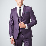 6 Drop Slim Fit + Vest Suit // Parm (Euro: 46)
