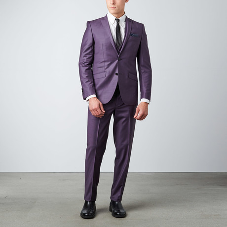 6 Drop Slim Fit + Vest Suit // Parm (Euro: 46)