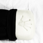 Anti Aging Bed Pillow + Trisilk Pillowcase // Wood Grain Border // Set Of 2 (Standard/Queen)