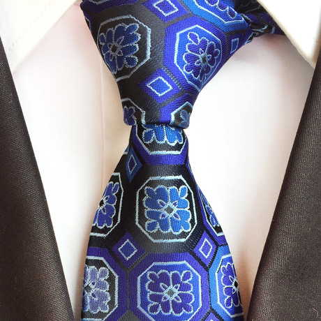 Dante Tie // Blue Tile