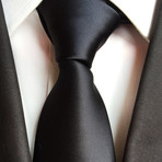 Wilton Silk Tie // Black