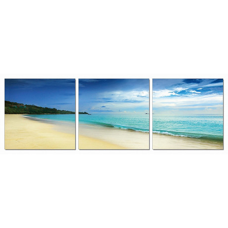 Solitude of Sand (60"W x 20"H x 1"D)