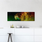 Stars Emerging From Orion's Head (Spitzer Space Observatory) // Unknown Artist (36"W x 12"H x 0.75"D)