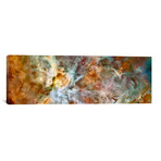 Carina Nebula (Hubble Space Telescope) // NASA (36"W x 12"H x 0.75"D)