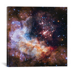 Celestial Fireworks, Westurland 2 // Hubble Space Telescope 25th Anniversary // NASA (18"W x 18"H x 0.75"D)