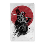 Mandalorian Samurai (16"W x 24"H x 1.5"D // Canvas)