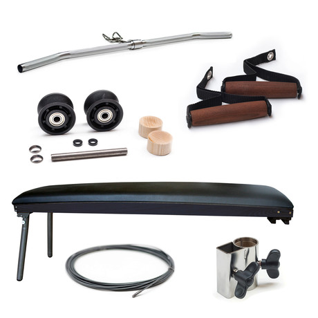 SlimBeam Starter Package (Ash // Faux Leather Bench)