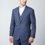 Paolo Lercara // Classic 3-Piece Suit // Navy (US: 42R)