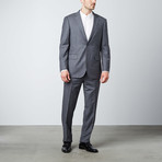 Paolo Lercara // Pinstripe Suit // Grey (US: 42L)