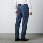 Paolo Lercara // Modern Fit Suit // Navy Tonal Stripe (US: 40S)