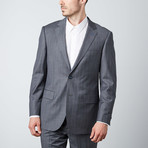 Paolo Lercara // Pinstripe Suit // Grey (US: 38S)