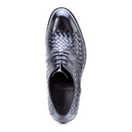 Beethoven Woven Derby // Black (US: 11.5)