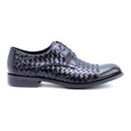 Beethoven Woven Derby // Black (US: 9.5)