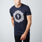 Cornice T-Shirt // Navy (Euro: 50)
