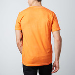 Tri-Blend Dyed Crewneck T-Shirt // Orange (XL)