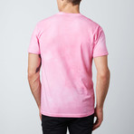 Tri-Blend Dyed Crewneck T-Shirt // Pink (XL)