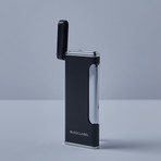 Stanley Slim Line Coil Flame Lighter (Black Matte + Chrome)