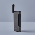 Stanley Slim Line Coil Flame Lighter (Black Matte + Chrome)