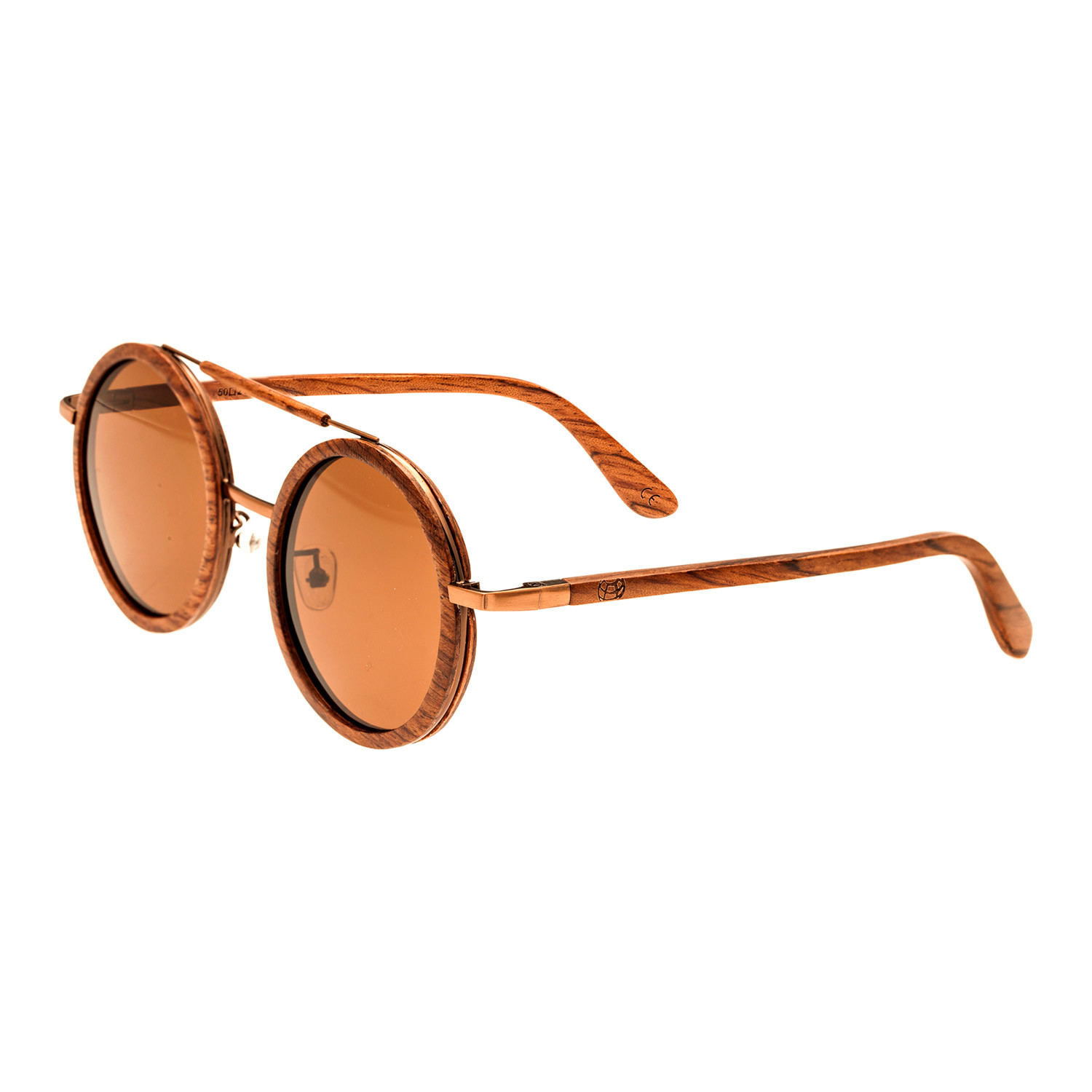 Bondi Sunglasses (Brown Frame // Brown Lens) Earth Wood Sunglasses