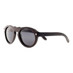 Sunset Sunglasses (Espresso Frame // Black Lens)