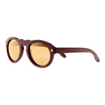 Sunset Sunglasses (Espresso Frame // Black Lens)