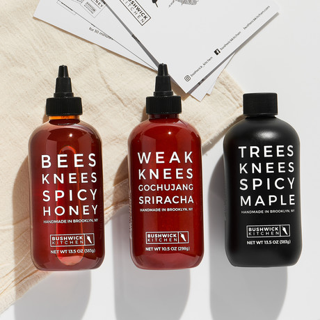 Threes Knees Spicy Giftset Trio