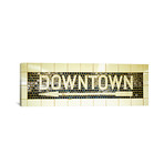 USANew York City, subway sign // Panoramic Images (36"W x 12"H x 0.75"D)