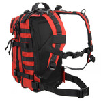 Magforce 3P Backpack // Red + Black