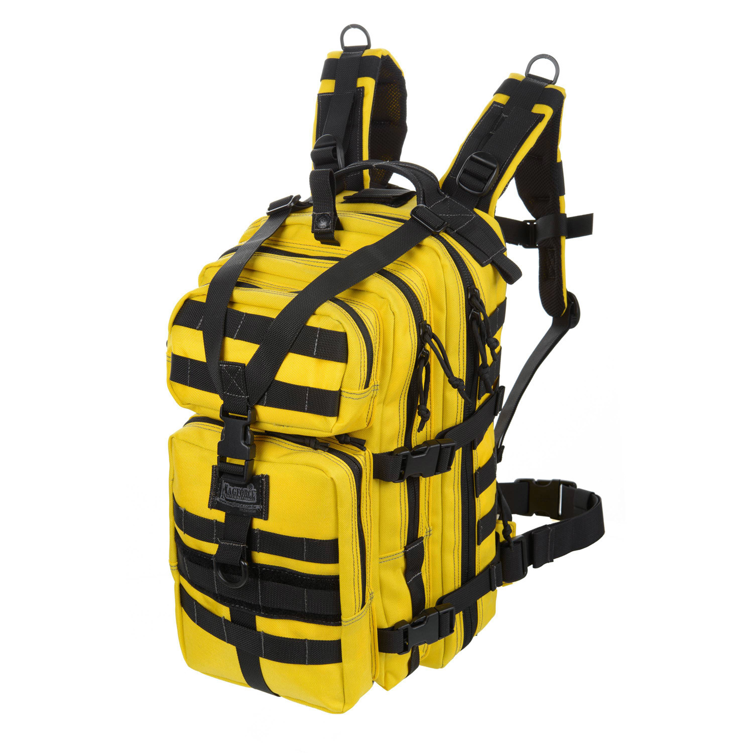 Magforce 3p Backpack Yellow Black Grey Gravel Touch Of Modern